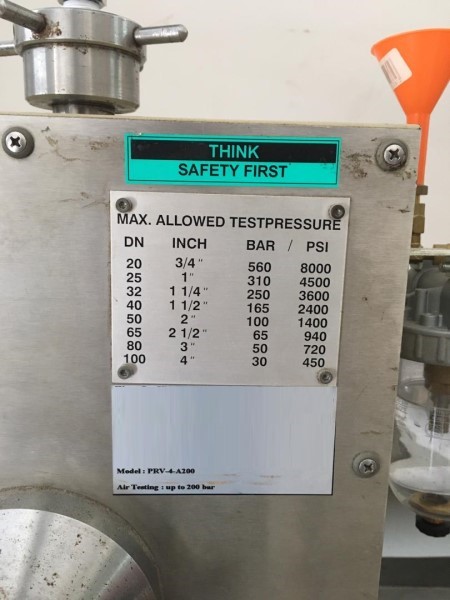 PIC Engineering & Services Malaysia SEA Valve Testing
