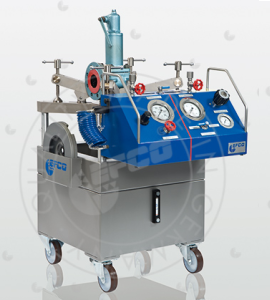 port. SRV Testbench PIC Engineering & Services Malaysia SEA Valve Testing portable vertical testbench