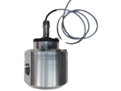 threaded, blind Trigear Positive Displacement PD Flowmeter bolted with display accurate flow metering of clean fluids including fuels, oils, additives, chemicals, food bases, paints, viscous emulsions, insecticides, alcohols and solvents, water-based, oil-based