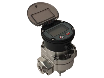 bolted, FR totalizer Trigear Positive Displacement PD Flowmeter bolted with FRT flow rate totalizer display accurate flow metering of clean fluids including fuels, oils, additives, chemicals, food bases, paints, viscous emulsions, insecticides, alcohols and solvents, water-based, oil-based