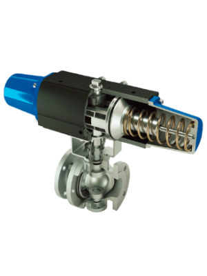 V Nozzle Ball Valves