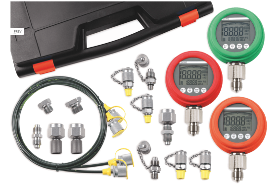 Digital Pressure Gauges Leitenberger for testing, calibration, smarttech