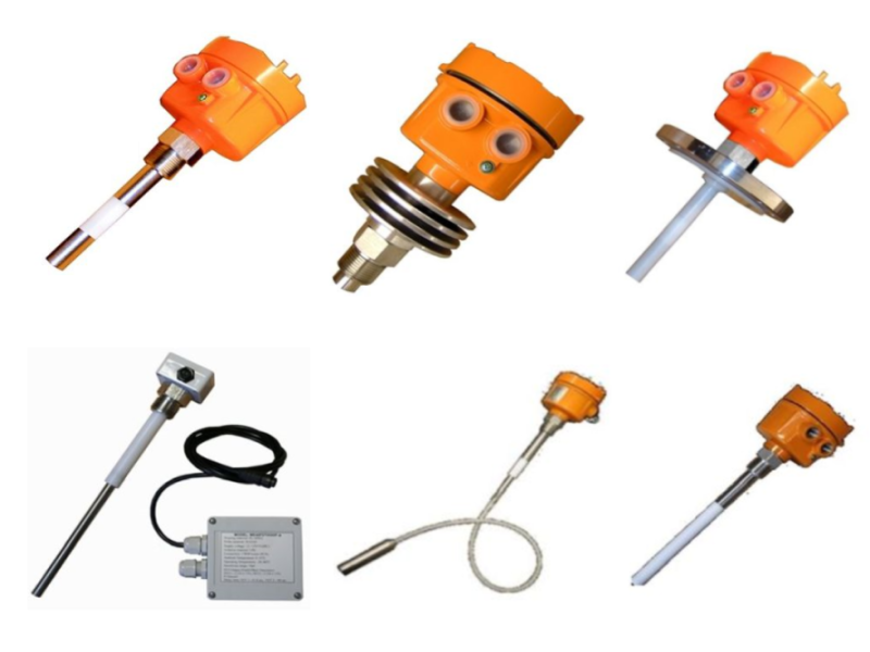 ME Capacitance Level Sensor Hycontrol with adjustable sensitivity on the dialectric constant, solid and liquid level measurement